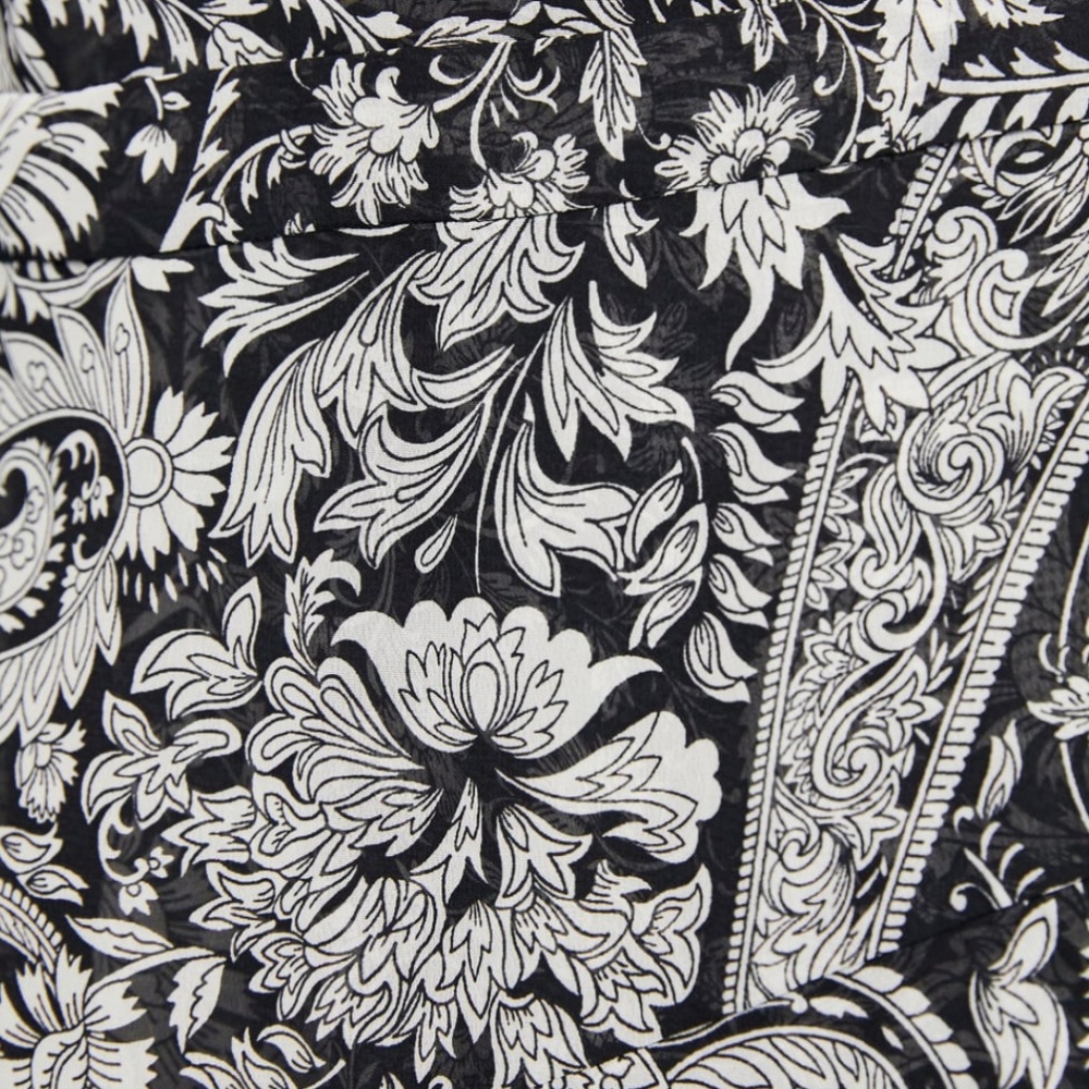 Zara Crossed Print Dress XL EUC - Picture 3 of 8